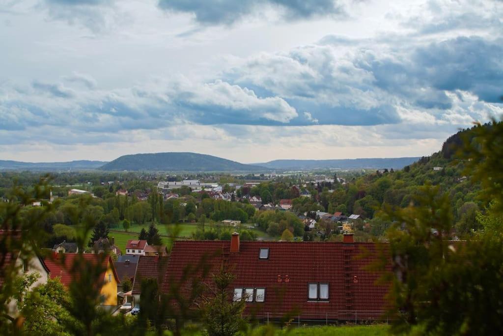 Ferienhaus Sonnenblick Entspannung Mit Sauna Kamin Und Balkon Sonneberg Ngoại thất bức ảnh