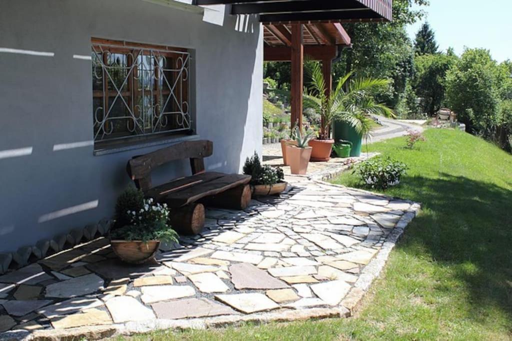 Ferienhaus Sonnenblick Entspannung Mit Sauna Kamin Und Balkon Sonneberg Ngoại thất bức ảnh