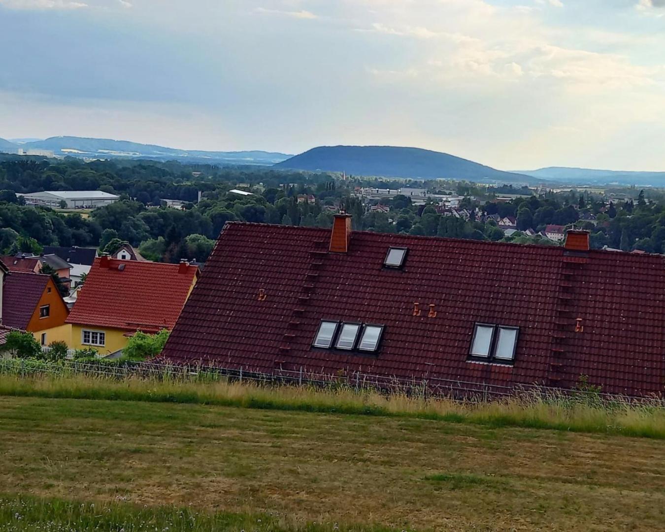 Ferienhaus Sonnenblick Entspannung Mit Sauna Kamin Und Balkon Sonneberg Ngoại thất bức ảnh